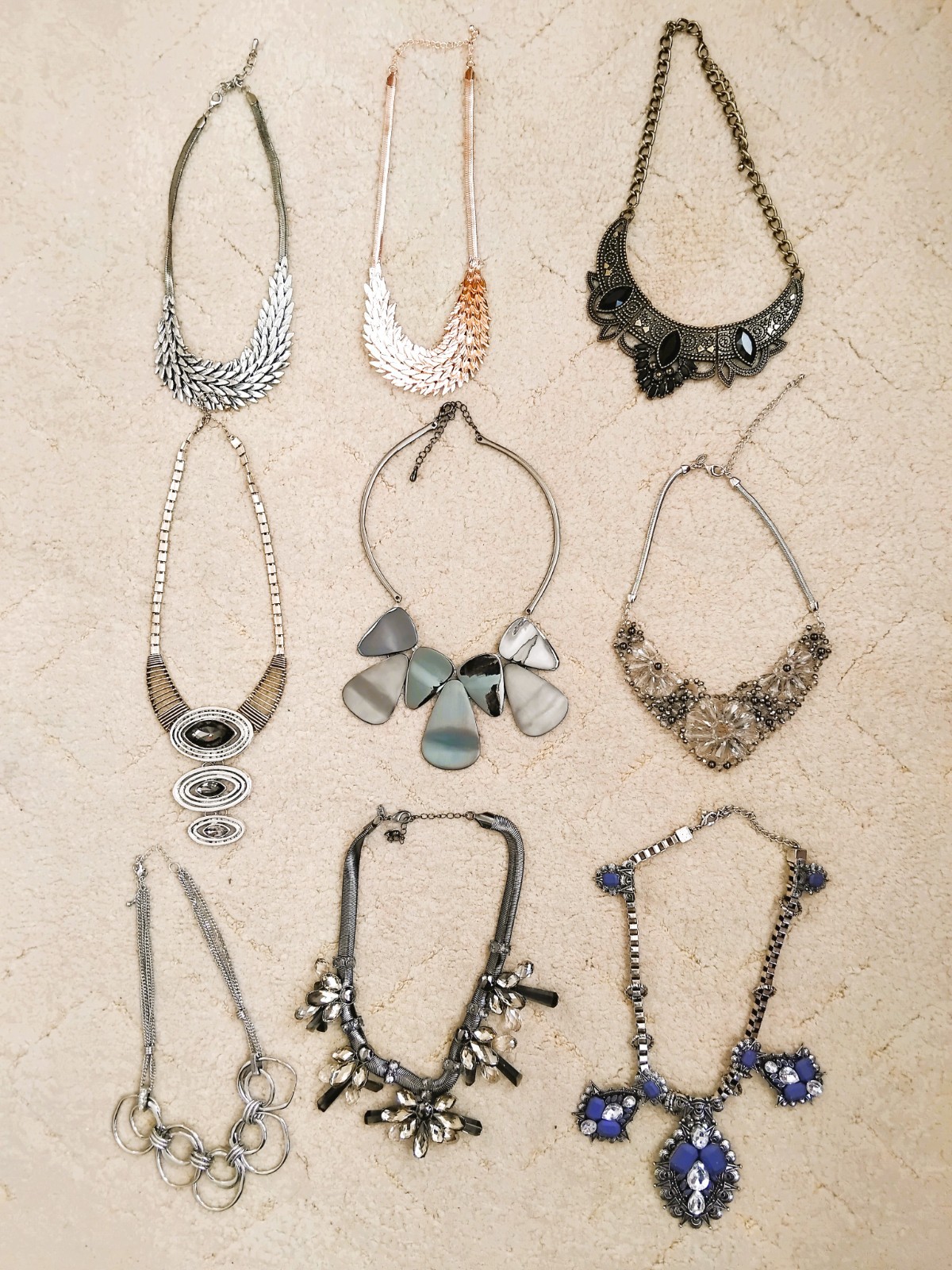 Ladies Statement Necklaces, 9 Bundle - Excellent … - image 2