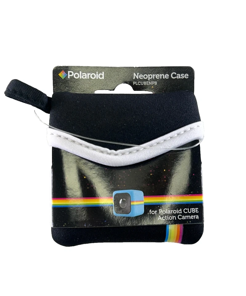 Polaroid Neoprene Case for Polaroid Cube Instant Digital Camera | Black - Image 2 of 4