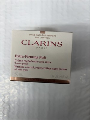 CLARINS EXTRA-FIRMING+ANTI AGING NIGHT CREAM~ALL SKIN TYPES~ 50ML #8930