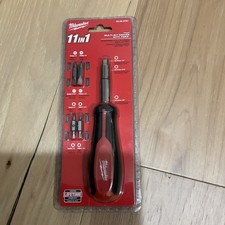 Milwaukee 11-in-1 Multi-Bit Driver Combination Torx T10 T15 Model 48-22-2761