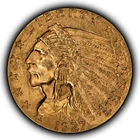 1927 G$2.50 Indian Head Gold Quarter Eagle - Original BU Coin - SKU-G5807