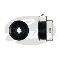 Gates T36398 Umlenk-/FüHrungsrolle, Keilrippenriemen FüR Ford