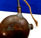 18TH CENTURY BRASS WHALE OIL LAMP — photo 3