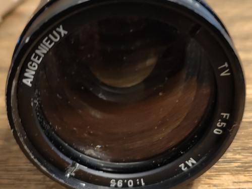 Angenieux Type M2 50Mm F/0.95 TV Rare Lens Camera To Repair Or Parts - Picture 22 of 24