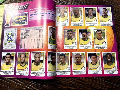 Authentic PANINI Complete Printed Album FIFA WORLD CUP 2002