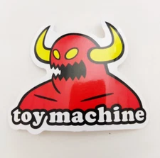 Toy Machine Waterproof Vinyl Logo Decal Sticker 2.5"x2"