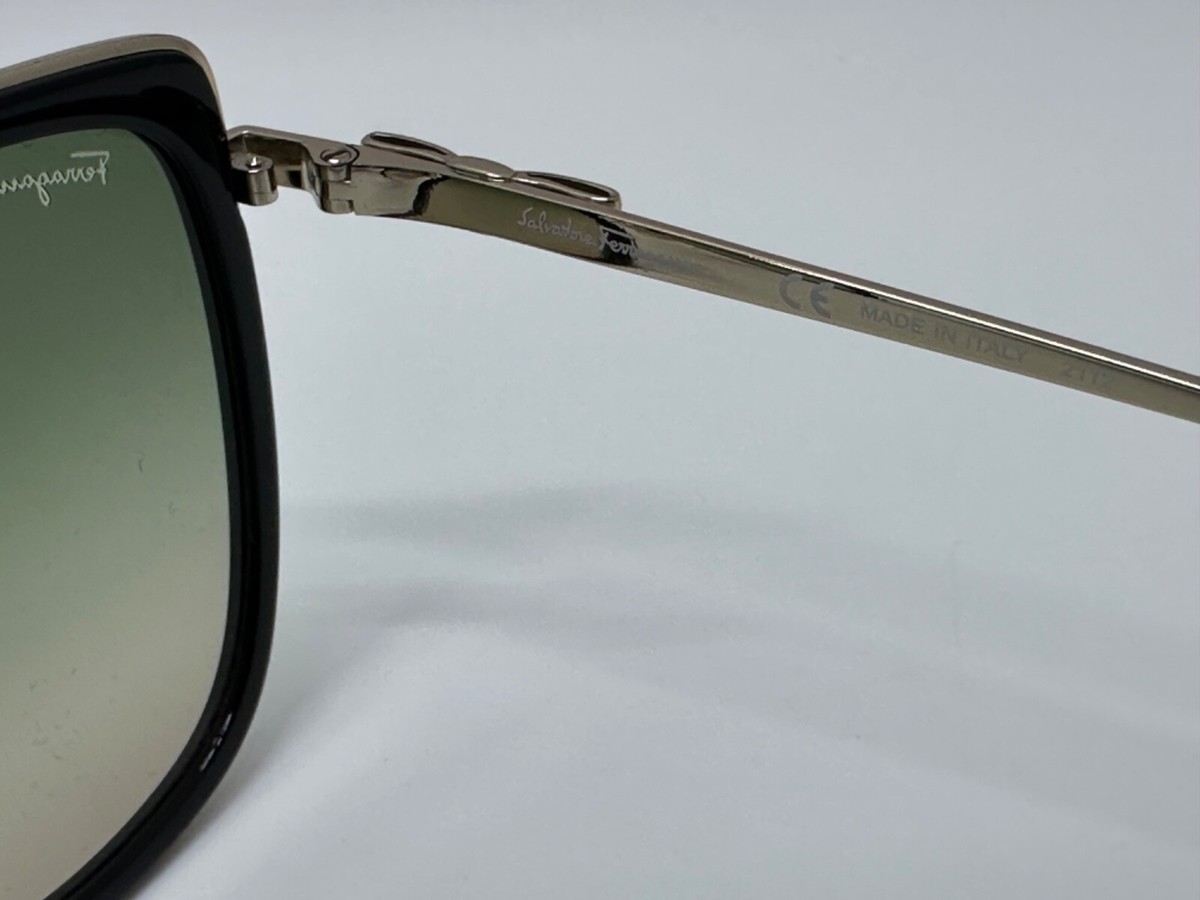 Salvatore Ferragamo Grey Gradient Lens Women display picture 3