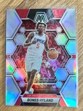 Bones Hyland 2022-23 Mosaic Silver Prizm Base #51 LA Clippers