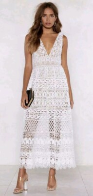 lace sequin dress Lush Lace Mini Dress main image 1