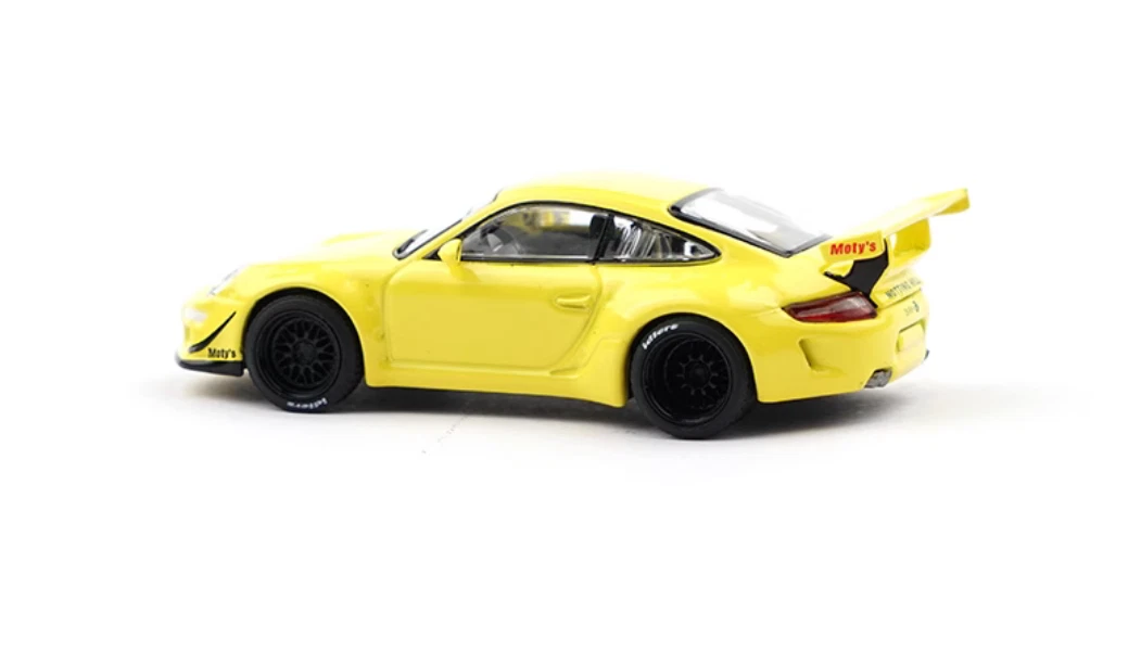 POPRACE 1/64 Yellow Porsche RWB 997 alloy car model toy | eBay