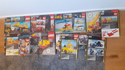 Lego Technik No. 850 + 851 + 852 + 853 + 854 + 855 + 856 im Set