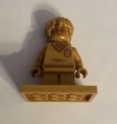 LEGO 76386 Harry Potter 20th Anniversary Minifigure in Pearl Gold w stand NEW  — photo 1