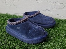 UGG Kids Tasman II Slipper Shoe Blue Toddler Size 10