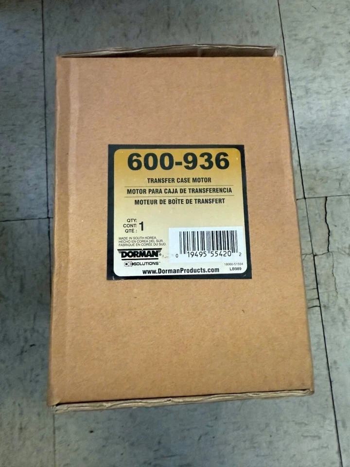 Dorman 600-936 Transfer Case Motor fits Dodge Ram 1500 2500 2003 2004 2005 NEW - Image 2 of 2
