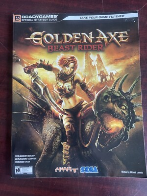 GOLDEN AXE BEAST RIDER OFFICIAL BRADY GAMES STRATEGY GUIDE- XBOX 360 ...