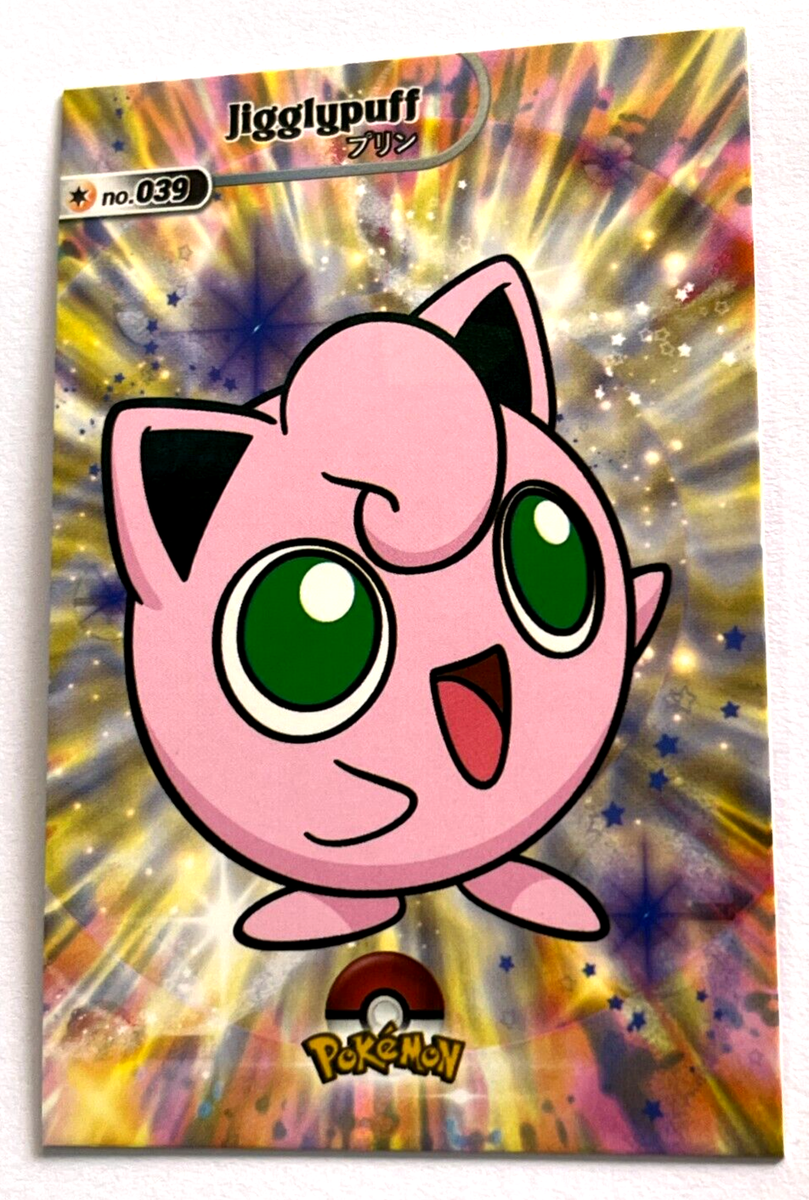 2024 POKEMON SHINY DATABASE Card #039 JIGGLYPUFF KANTO Peru