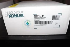 Manual Flush Valve Kohler K-76321-CP Primme 1.28 GPF Flushometer Valve 1 1/2 Inc