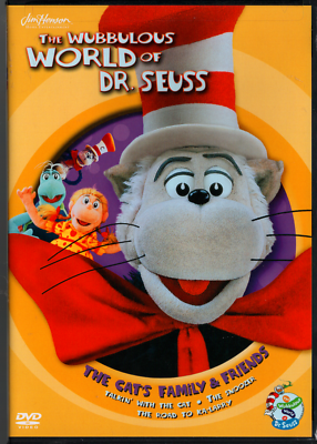 Wubbulous World of Dr. Seuss, 3 DVD Gift Set, Jim Henson, Cat in