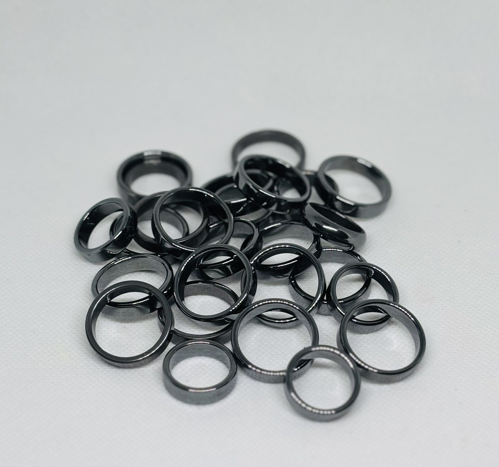 Hematite ring