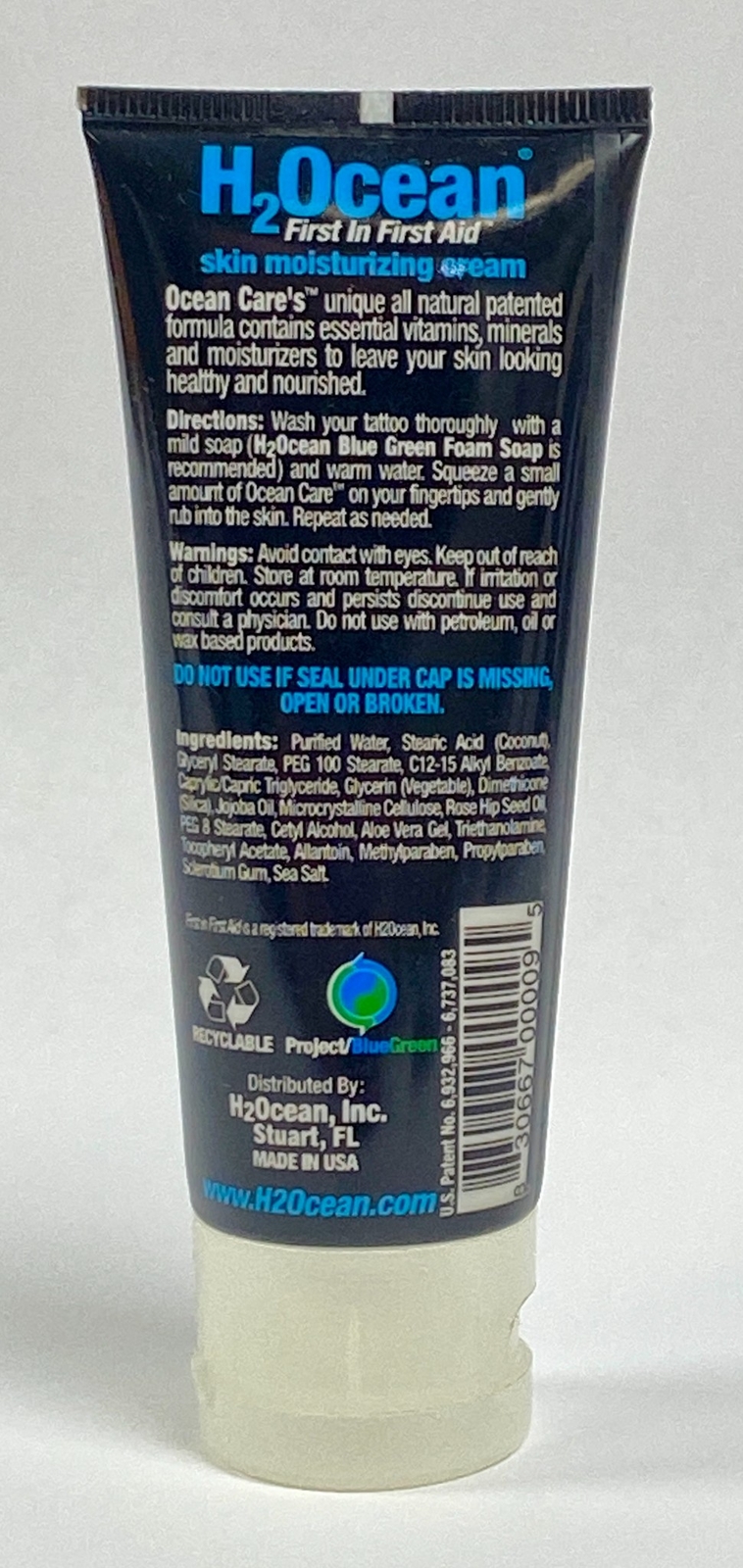 H2Ocean Ocean Care Tattoo Aftercare 2.5 oz Set of 4