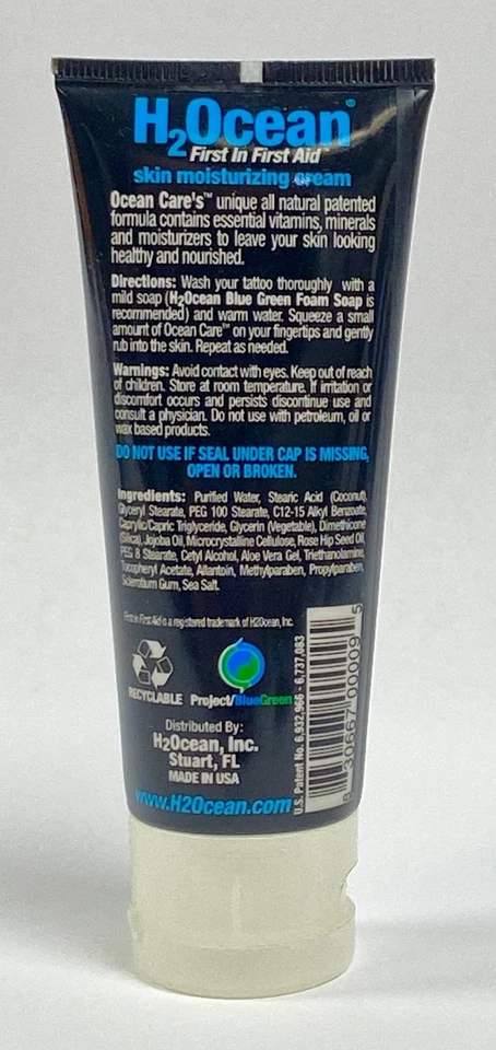 Juego de 4 H2Ocean Ocean Care cuidado posterior de tatuajes 2,5 oz Foto 3 de 4