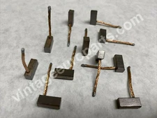 10 Pcs Replacement Electric Motor Carbon Brushes 13mm x 6mm x 4mm