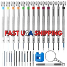 Precision Screwdriver Set for Eyeglasses Sunglasses Jewelry Repair 0.6-2.0mm