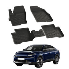 Floor Mats for Citroen C4 X Electric 2022-2025 | Premium Floor Mat Black 