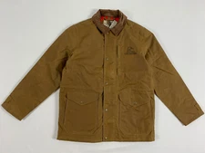 Filson Cover Cloth Mile Marker Ducks Unlimited Coat Men's L - Rugged Tan Jacket