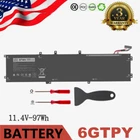 Lot 10 6GTPY Battery For Dell XPS 15 7590 9570 9560 9550 Precsion 5510 5530 5520