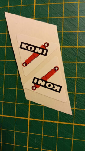Sticker autocollant Koni petit format pour amortisseur - Afbeelding 1 van 1