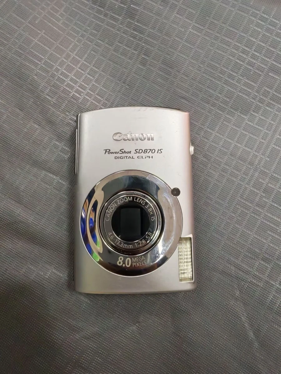Canon Ixus 860 IS / SD870 IS – 8 MP – Occasion (sans Chargeur)