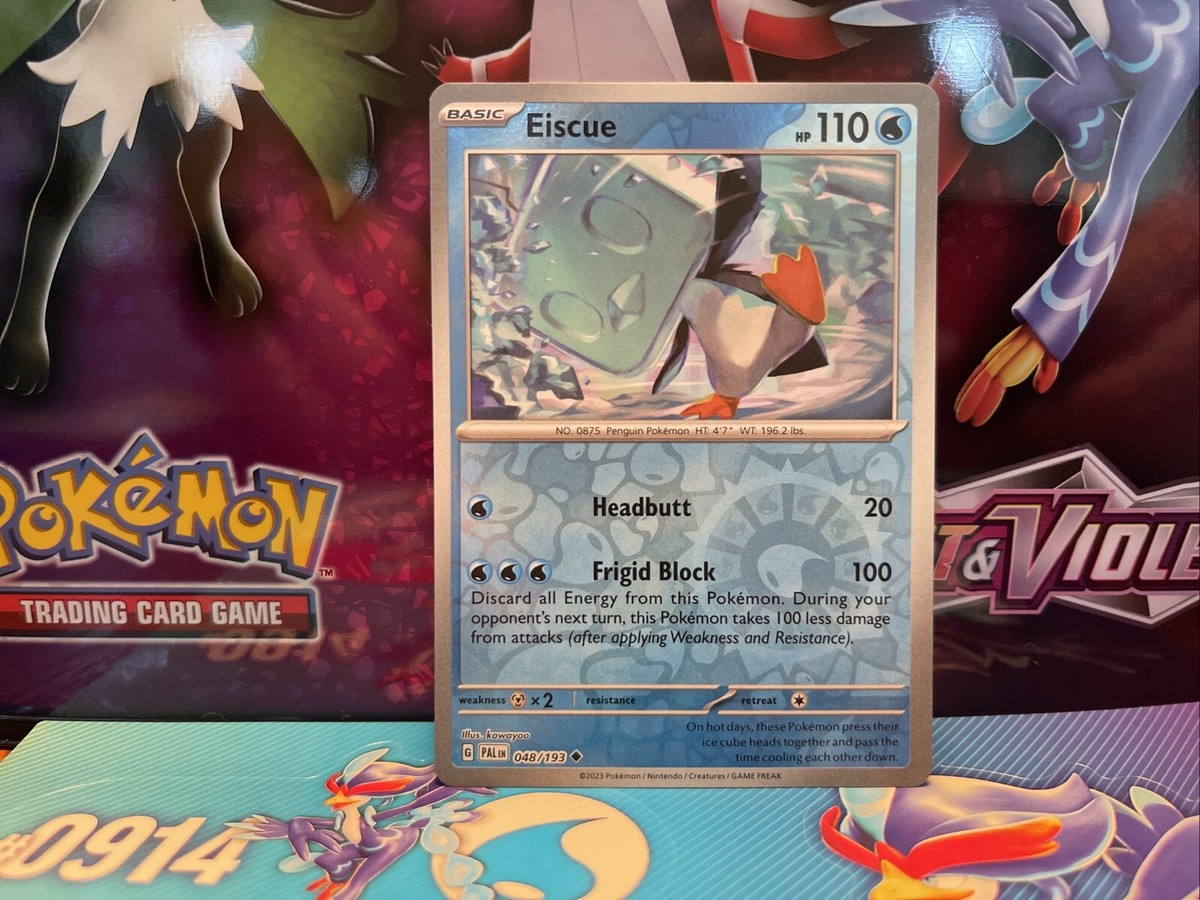 Pokemon TCG Eiscue 048/193 Scarlet Violet: Paldea Evolved NM
