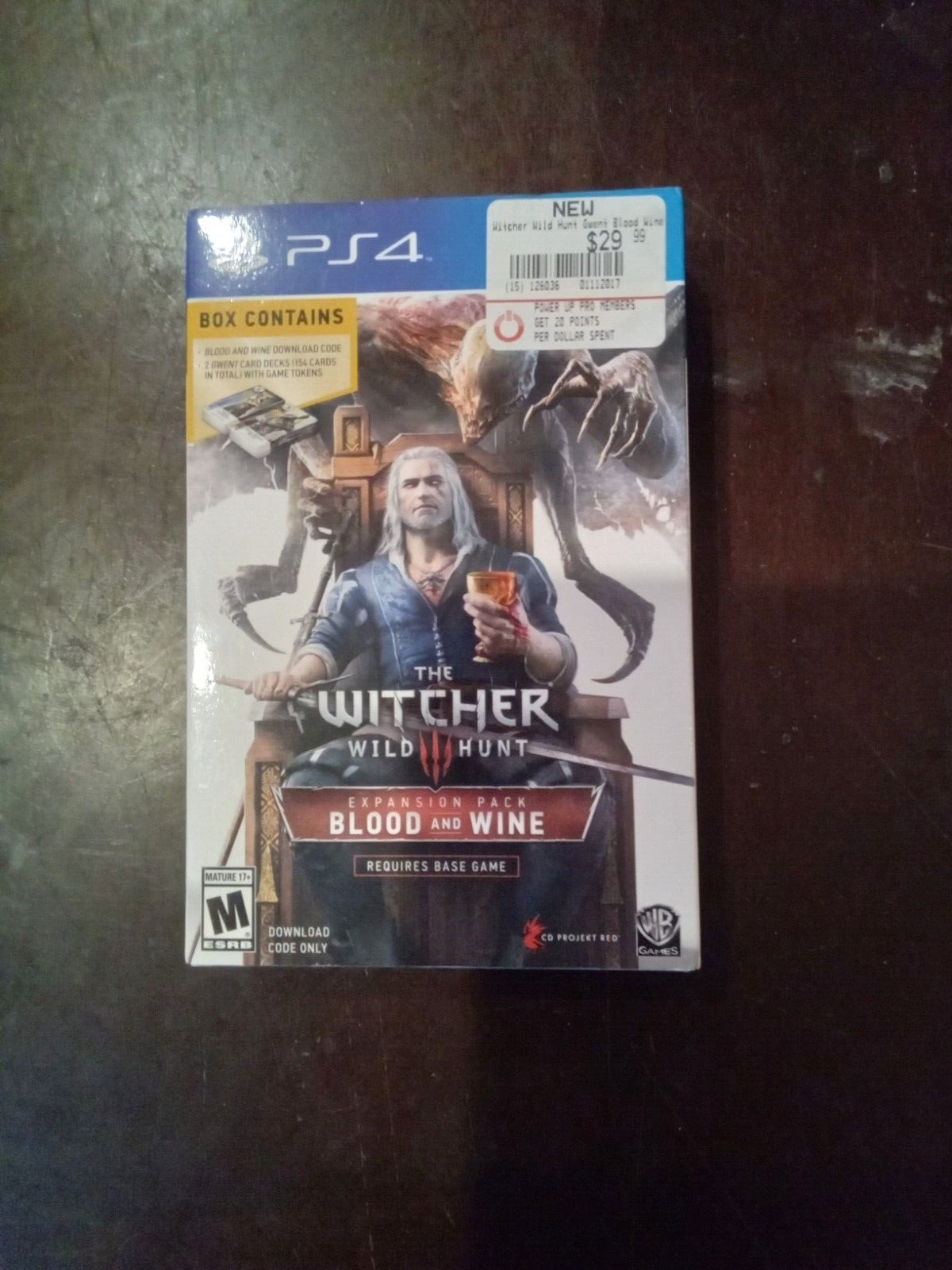 The Witcher III: Blood & Wine + 2 Gwent Card Decks (Download Code)