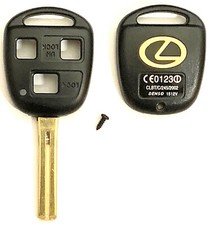 Lexus 3 Button Remote Head Key Shell Toy48 Short Usa Stock Top Quality