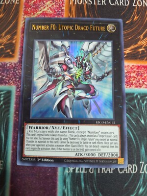 Yu-Gi-Oh! Number F0: Utopic Draco Future KICO-EN013 Ultra Rare 1st