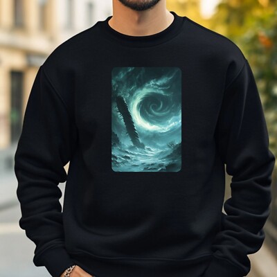 Tornado auf Mond Sweatshirt Kuschelig und Perfekt für jeden Anlass S bis 4XL
