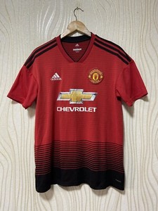 MANCHESTER UNITED 2018 2019 HOME FOOTBALL SHIRT SOCCER JERSEY ADIDAS CG0040  sz L | eBay