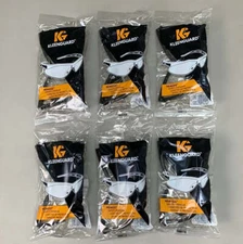 KLEENGUARD (6-PACK!) Nemesis Safety Glasses Indoor/Outdoor Lenses 6" Black 25685