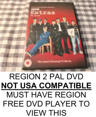 Extras The Special DVD REGION 2 PAL Ricky Gervais David Tennant Gordon Ramsay