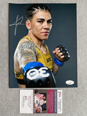UFC STAR JESSICA ANDRADE AUTOGRAPH 8x10 PORTRAIT PHOTO UFC/MMA JSA
