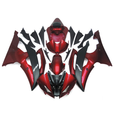 Injection Fairing for Yamaha YZF R6 2008-2016 Plastic Bodywork Red Black White