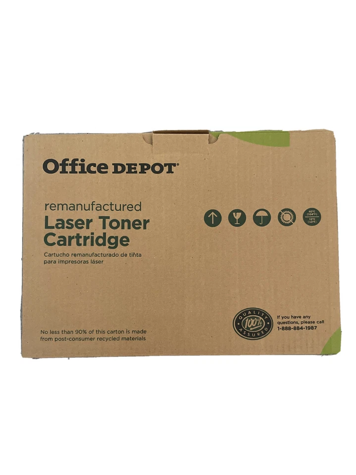 Cartucho de tóner láser remanufacturado Office Depot - HP 92298X - negro - sin abrir Foto 2 de 3