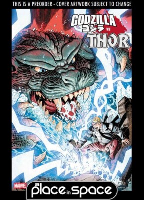 (WK27) GODZILLA VS THOR #1F - NICK BRADSHAW MONSTER HOMAGE - PREORDER JUL 2ND