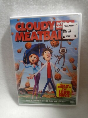 Cloudy With a Chance of Meatballs (DVD, 2009)