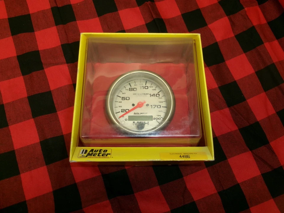 AUTO METER PRO-COMP ULTRA-LITE ELECTRONIC SPEEDOMETER 4486 - Image 2 of 2