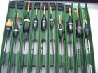 10 x Assorted NGT Match / Silver Fish Pole Rigs. Size 16, 18 &20 Barbless Hooks.