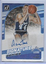 2020-21 Donruss Signature Series auto JERRY WEST HOF Los Angeles Lakers SG-JWS