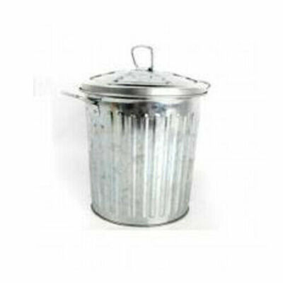  NEU 24 CM METALL MÜLLEIMER ABFALLEIMER ALTPAPIER KÜCHE SCHLAFZIMMER BAD HOME OFFICE EINSATZ