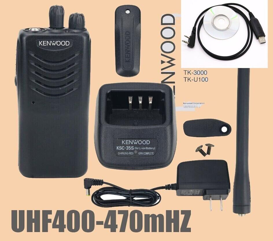 NEW TK3000 KENWOOD RADIO 2-Way Radio software+USB | eBay